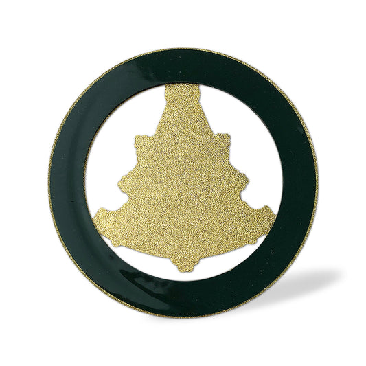 Masonic Past Master Round Black Car Auto Emblem mysite