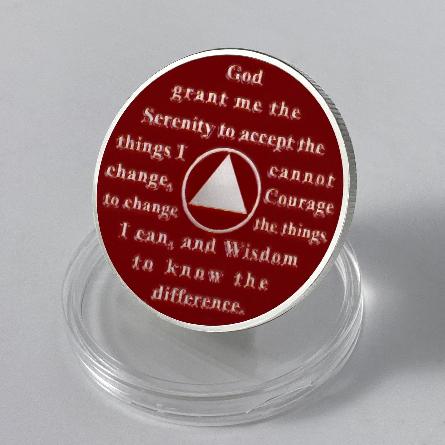 Dawn Desert Canyons Sobriety Coin mysite