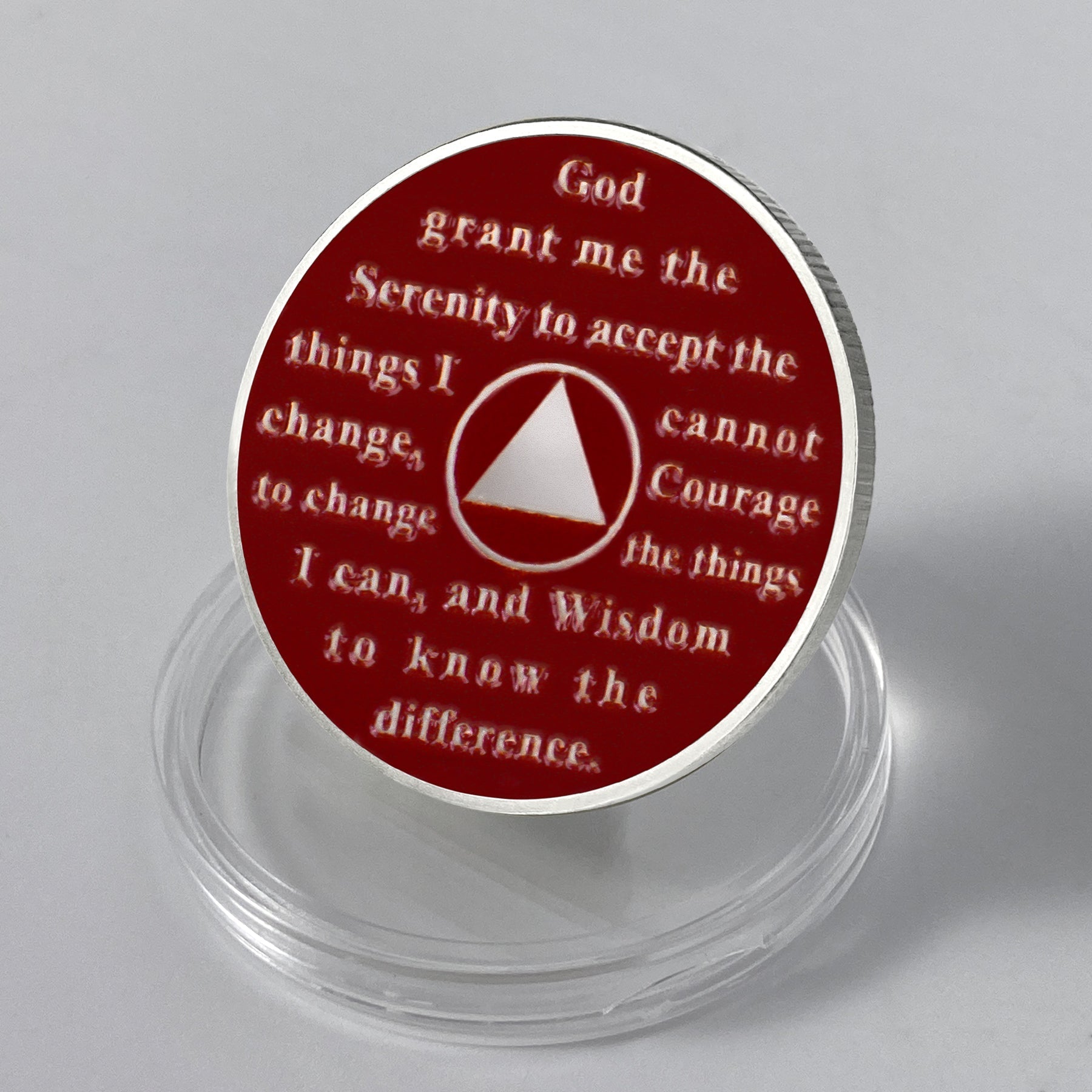 Dawn Desert Canyons Sobriety Coin mysite