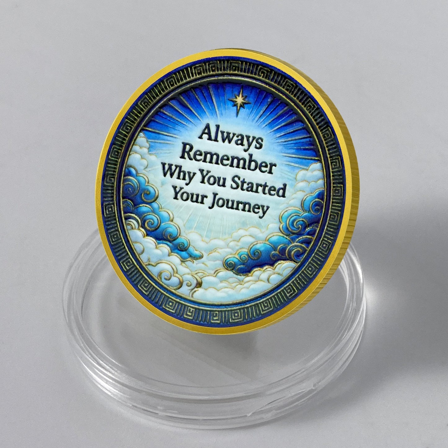 Personalized Chinese Traditional Auspicious Crane’s Call Sobriety Coin mysite