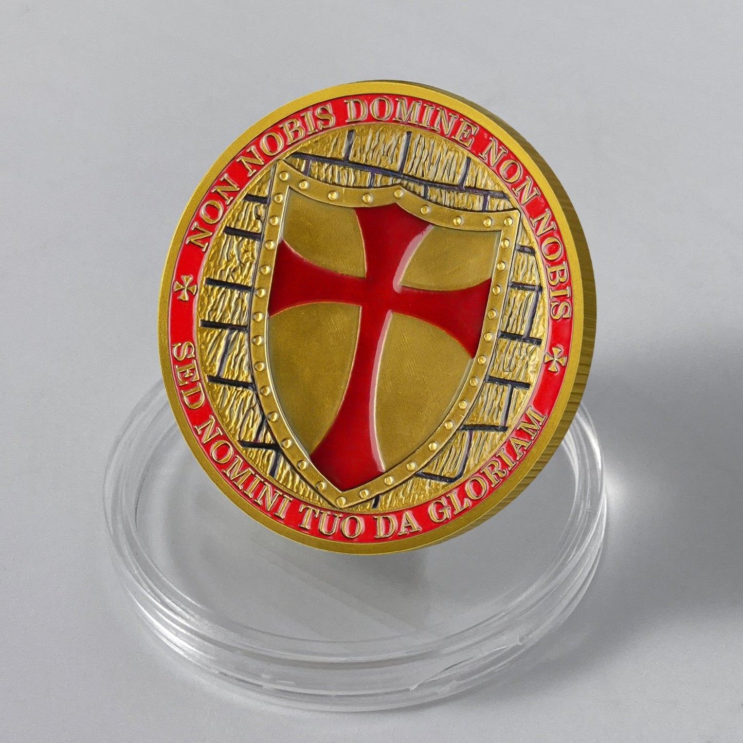 Holy Emblem Knight Religious Coin mysite