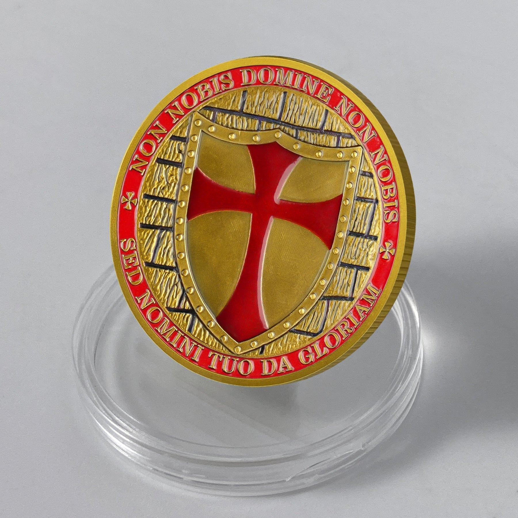 Holy Emblem Knight Religious Coin mysite