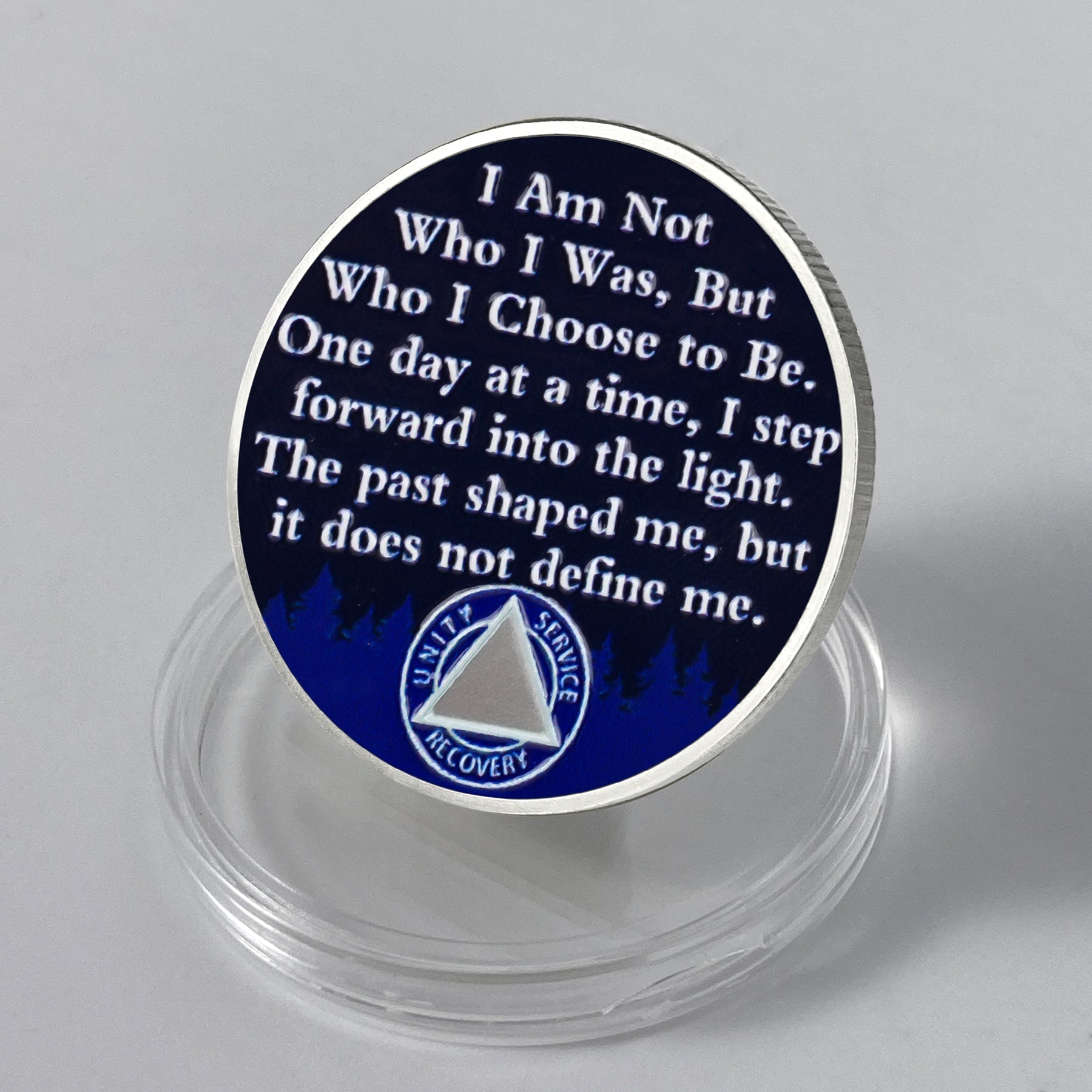 Personalize Moon Forest Redefine Yourself Sobriety Coin mysite