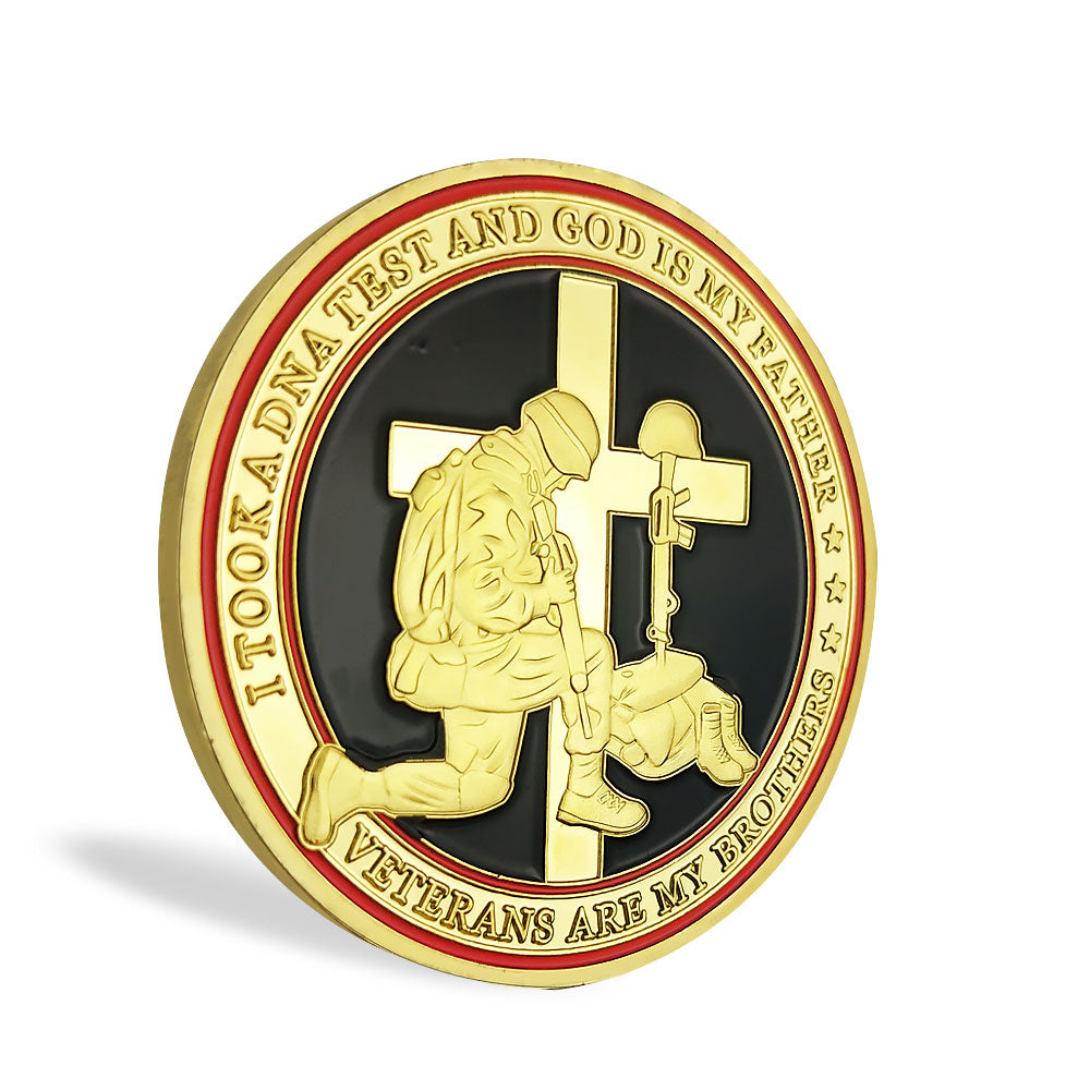 United States Veteran Creed Challenge Coin mysite
