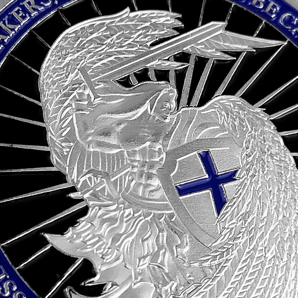 5 Pcs Guardian Angel Police Challenge Coin Gift Set mysite