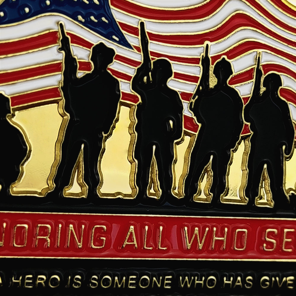 5 Pcs Thank You Veterans Military Challenge Coin Gift Set mysite