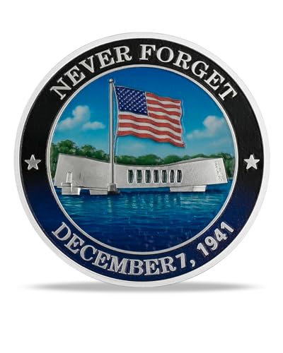 Pearl Harbor Memorial Challenge Remember December 7, 1941 Coin mysite