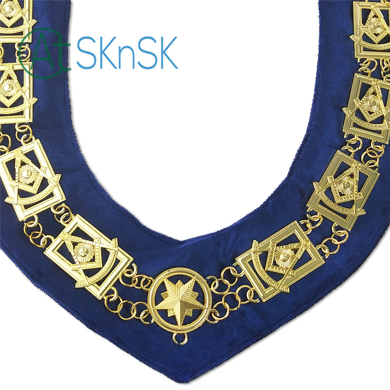 Masonic Grand Lodge Past Master Chain Collar mysite