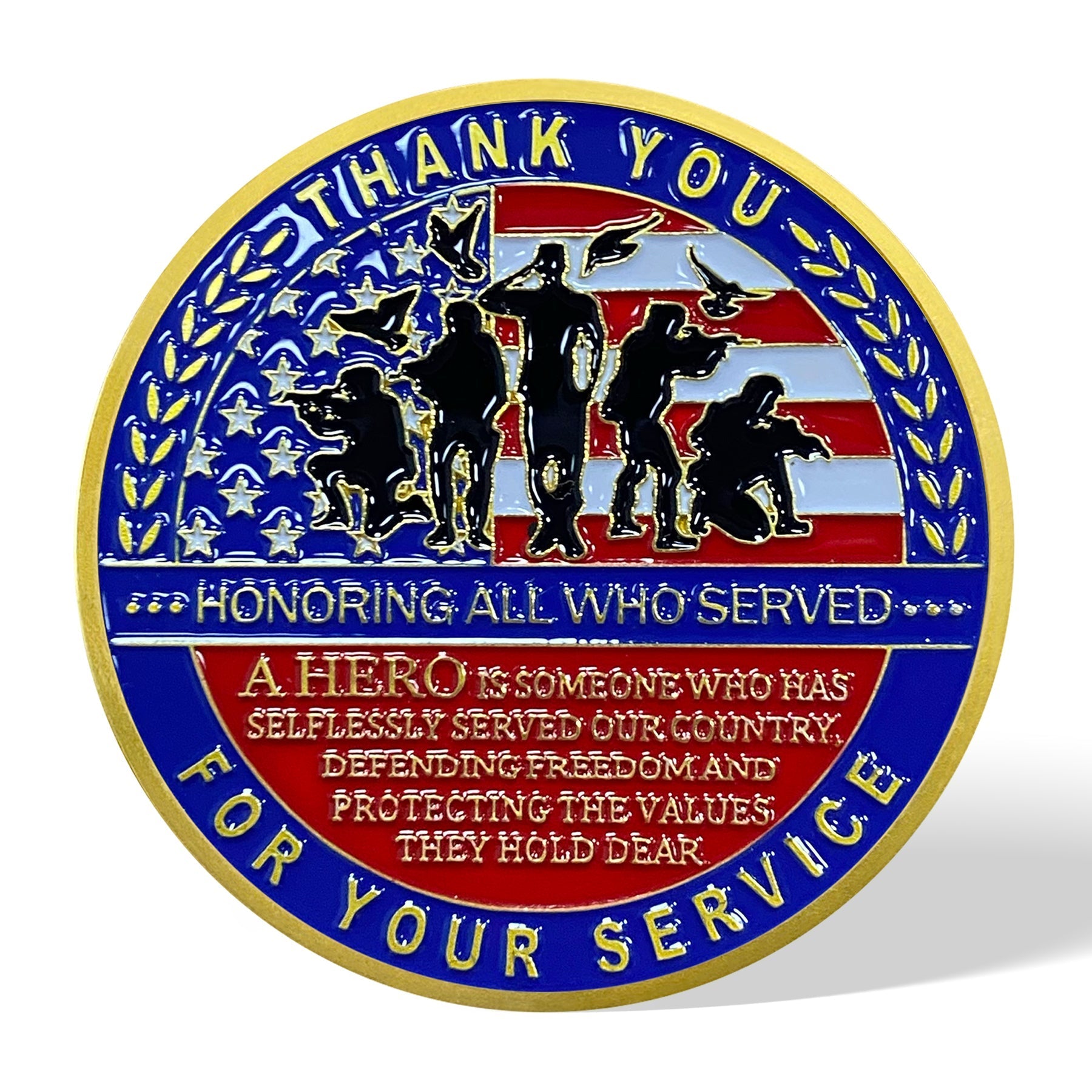 Thank You For Your Service Challenge Coins-AtSKnsk mysite
