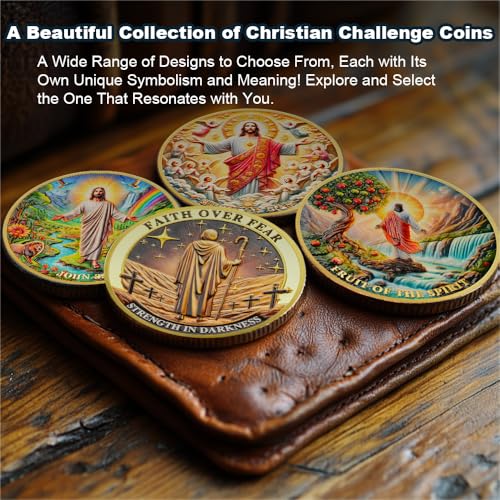 Faith Over Fear Christian Challenge Coin mysite