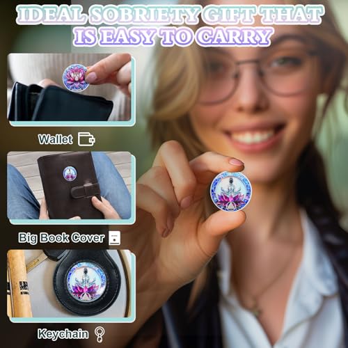 Personalized Rebirth & Peace Meditation on The Lotus Sobriety Coin mysite