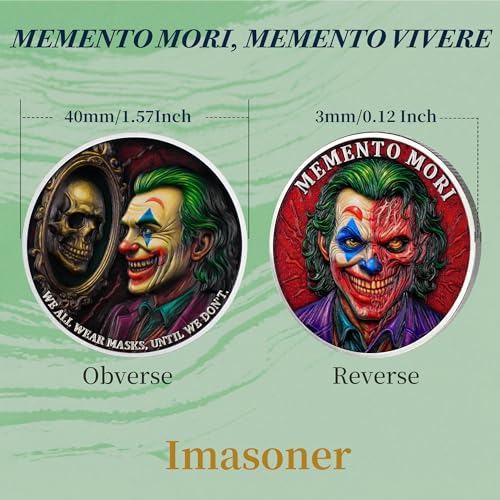Clown Mask Memento Mori Coin mysite