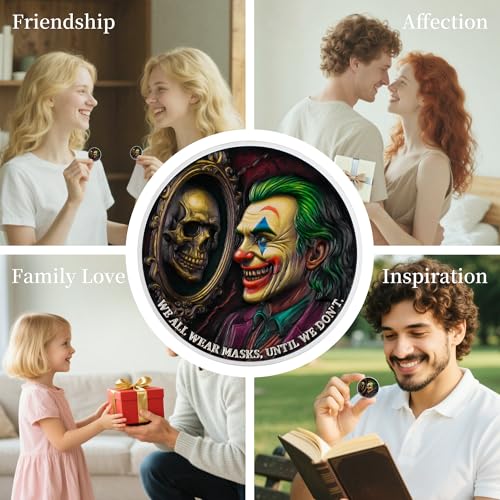 Clown Mask Memento Mori Coin mysite