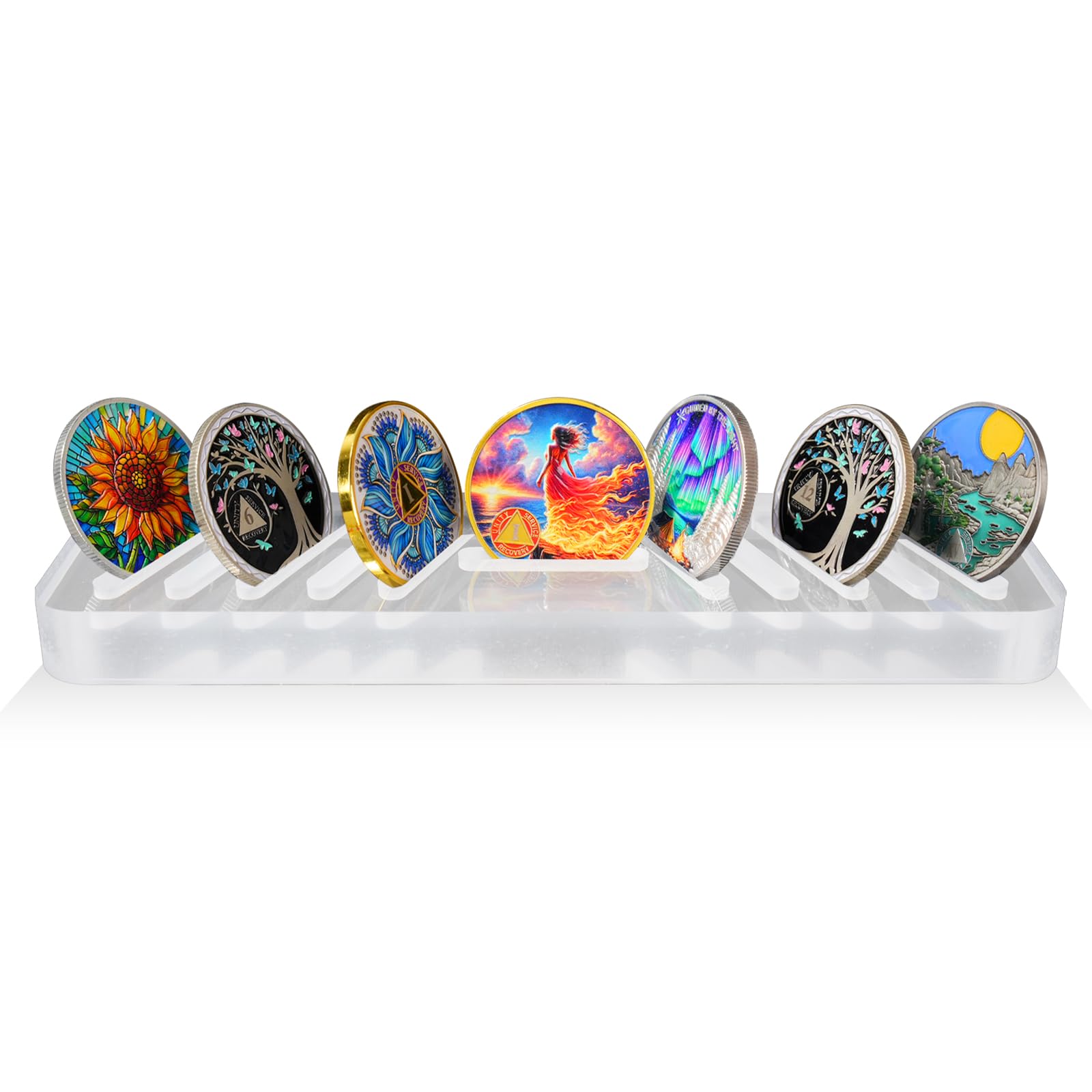 AA Chip Holder Display Case Holds 11 Sobriety Coin mysite