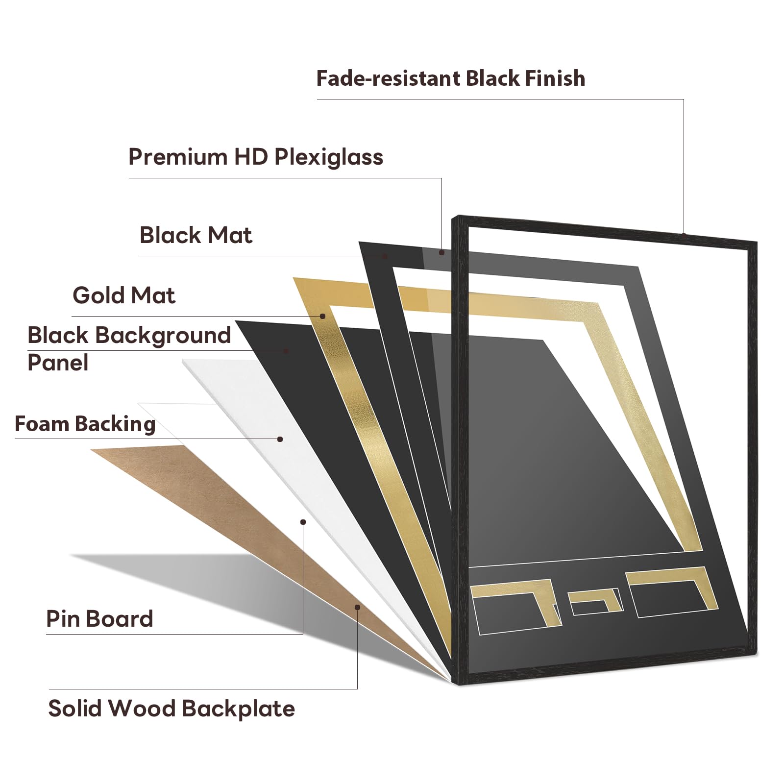 98% UV Protection Acrylic Solid Wood Jersey Frame Display Case mysite