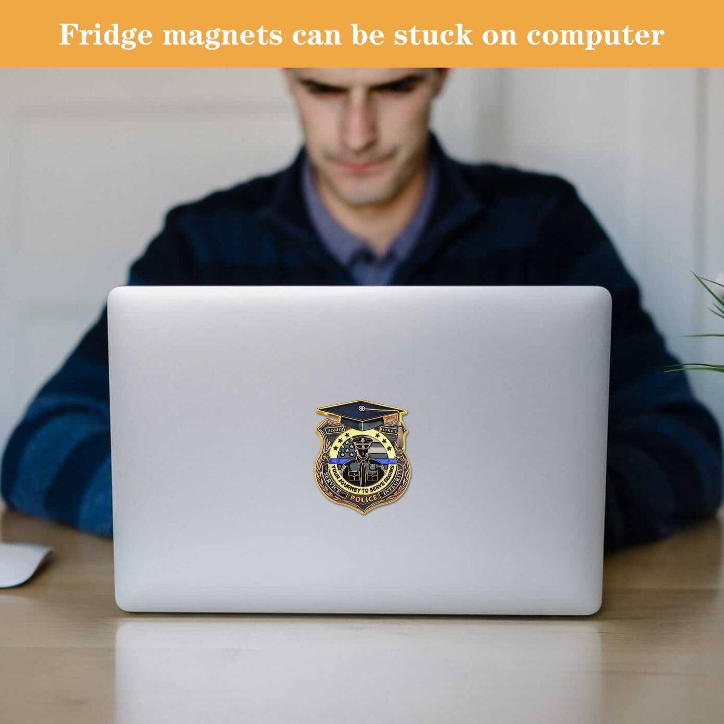 Police Academy Graduation Refrigerator Magnet mysite