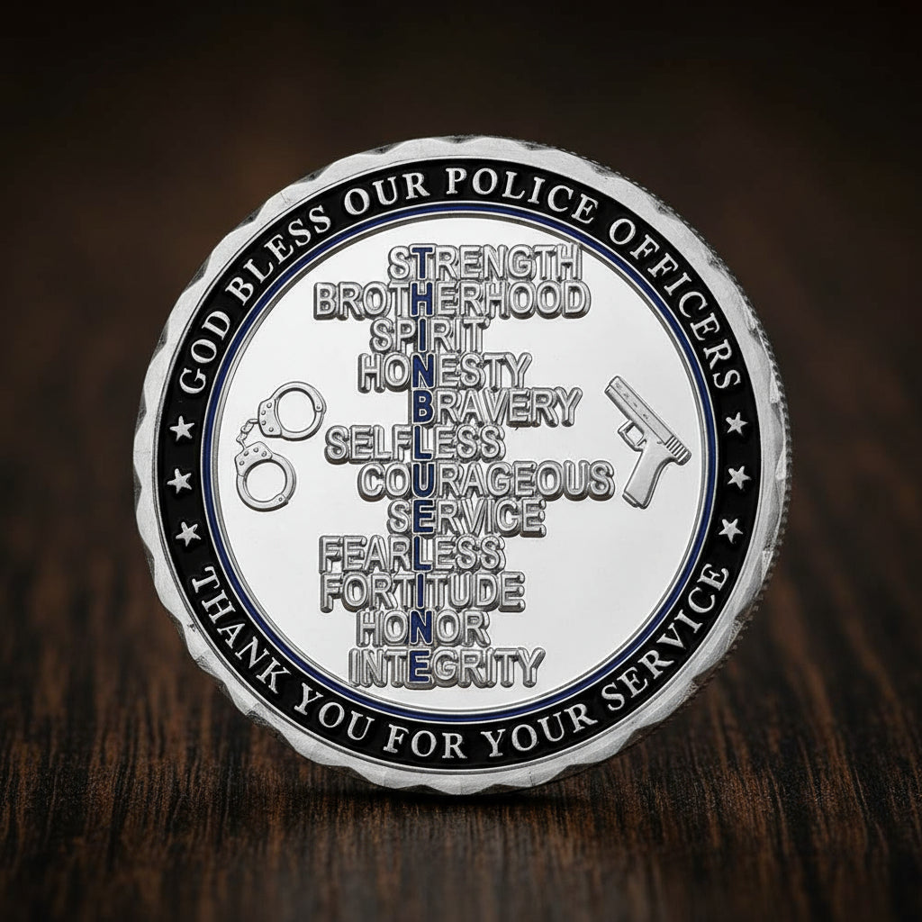 Thin Blue Line Police Officers Challenge Coin mysite