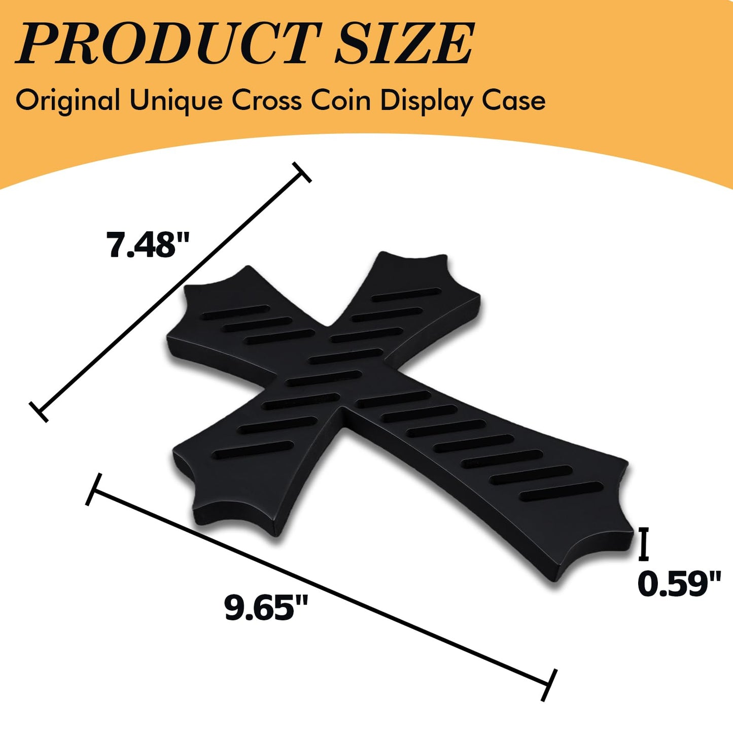 Chrisian Religious Challenge Coin Display Case Holder mysite