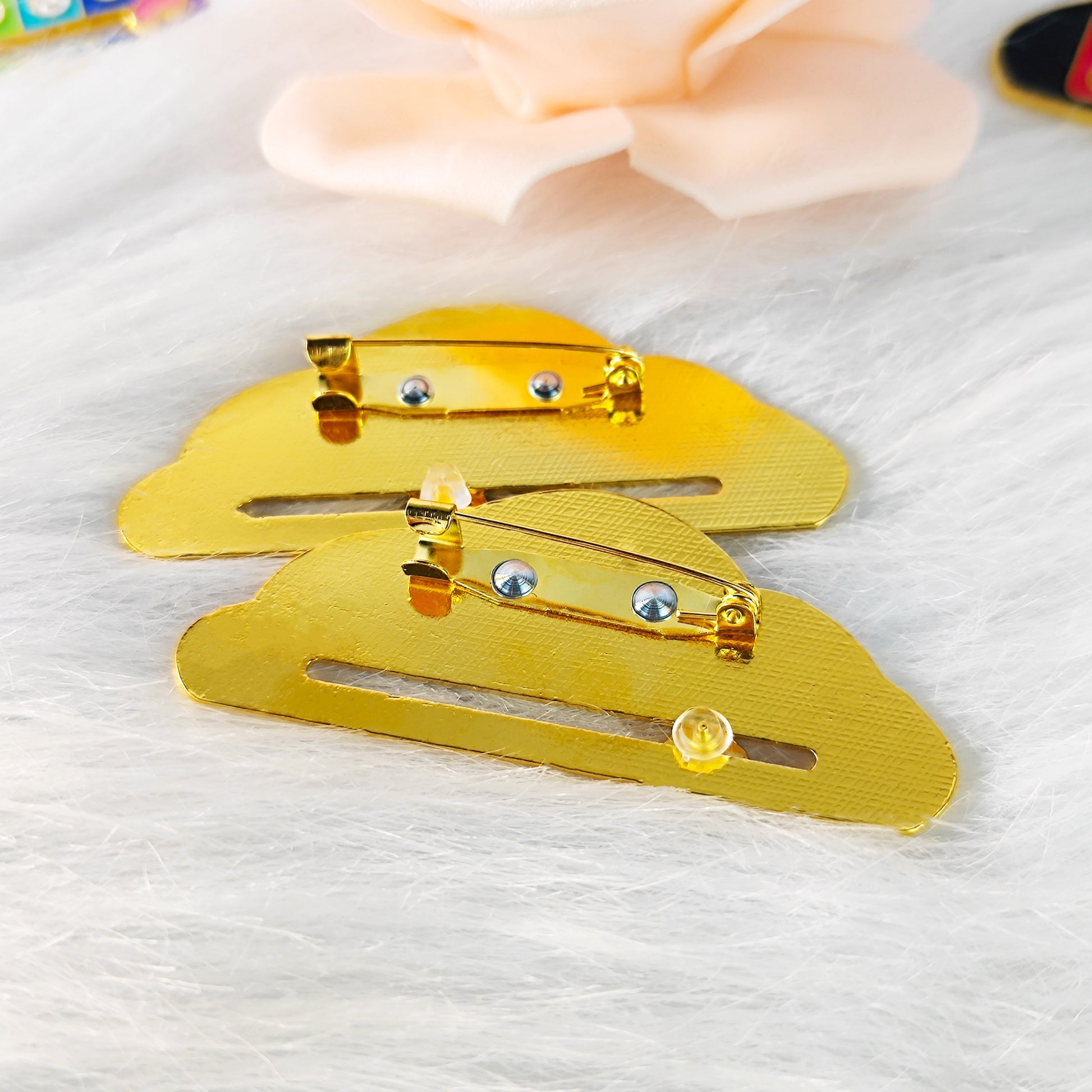 7 Emoji Mood Tracker Enamel Pin Cute Cloud Brooch mysite