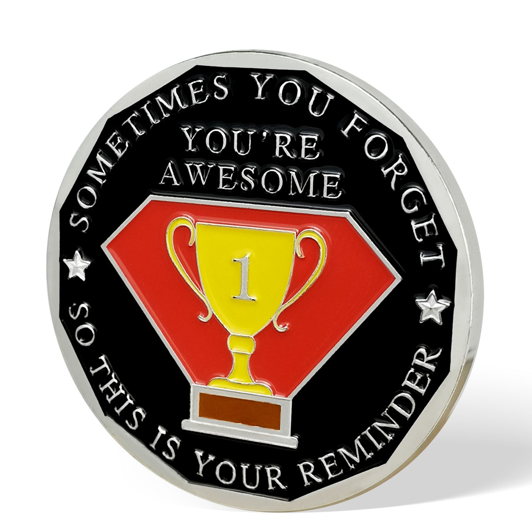Encouragement Challenge Coin-employee Appreciation Gifts Inspirational Thank You Coin for Students and Cowokers-Star of the Month mysite