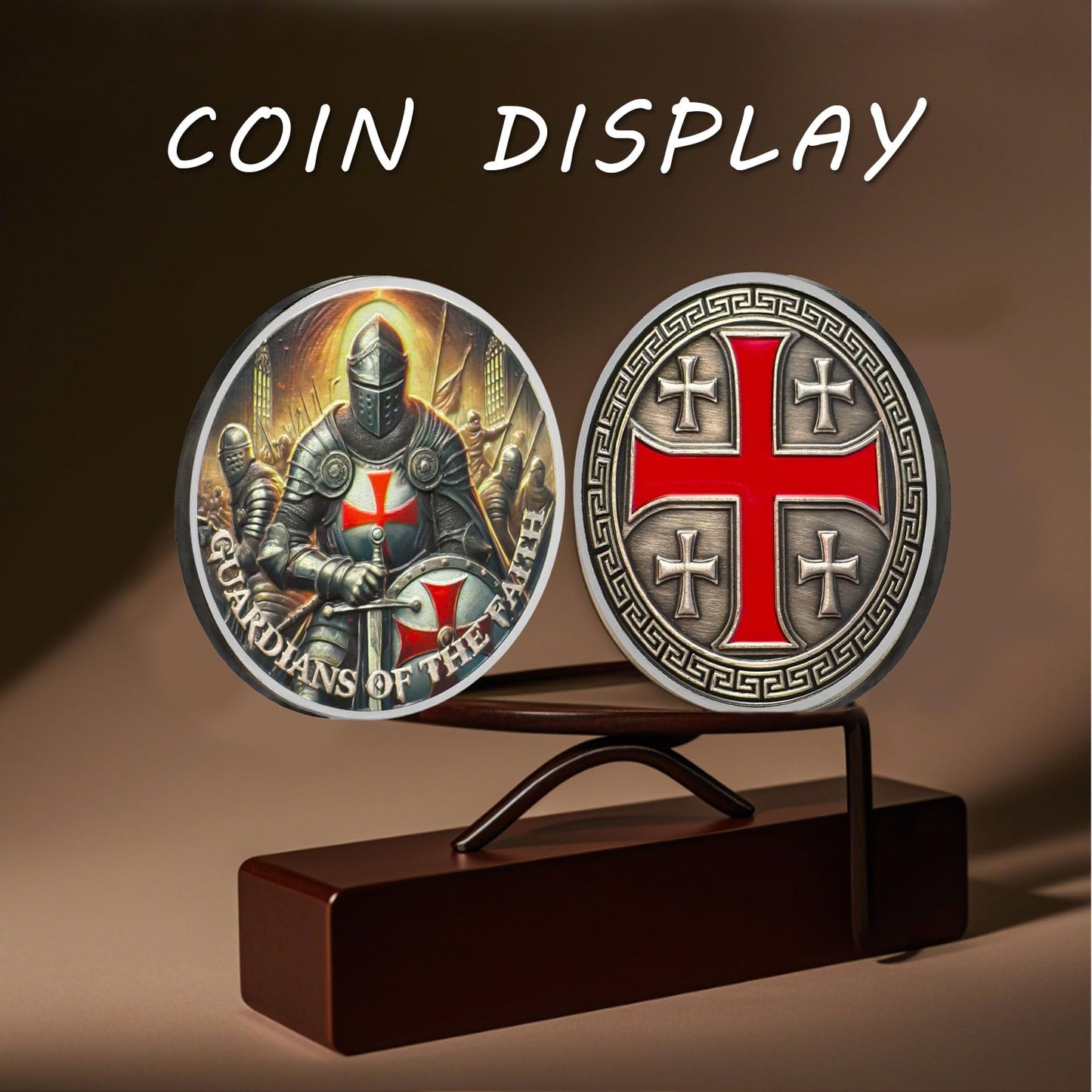 Knights Templar Coin Christian Knight Challenge Coins mysite