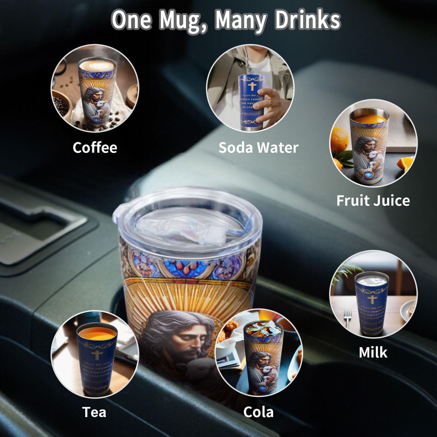 20 Oz Stainless Steel Tumbler, Double-layer 304 Vacuum Insulated Cup mysite