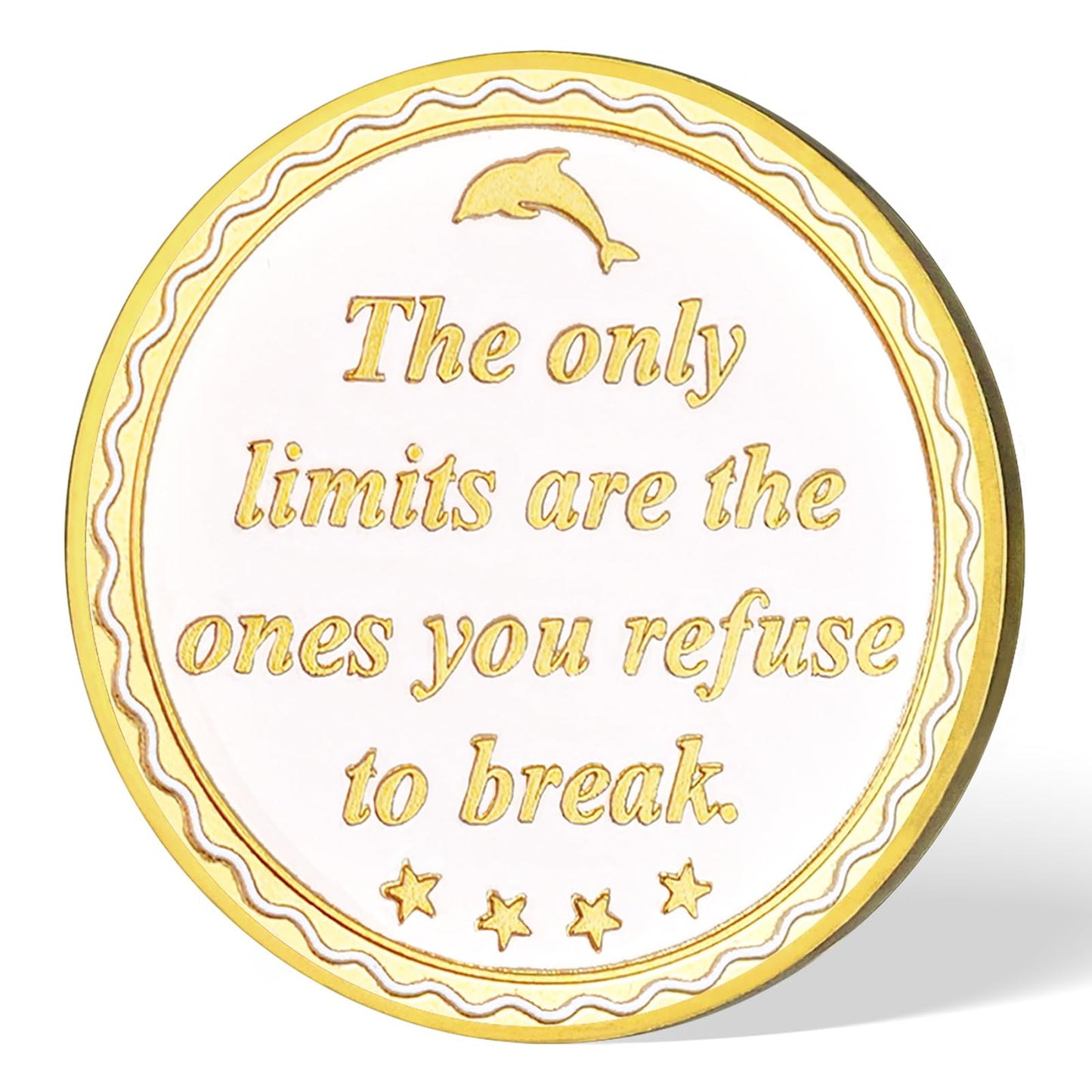 Beyond Limits Inspirational Dolphin Sobriety Recovery Coin mysite