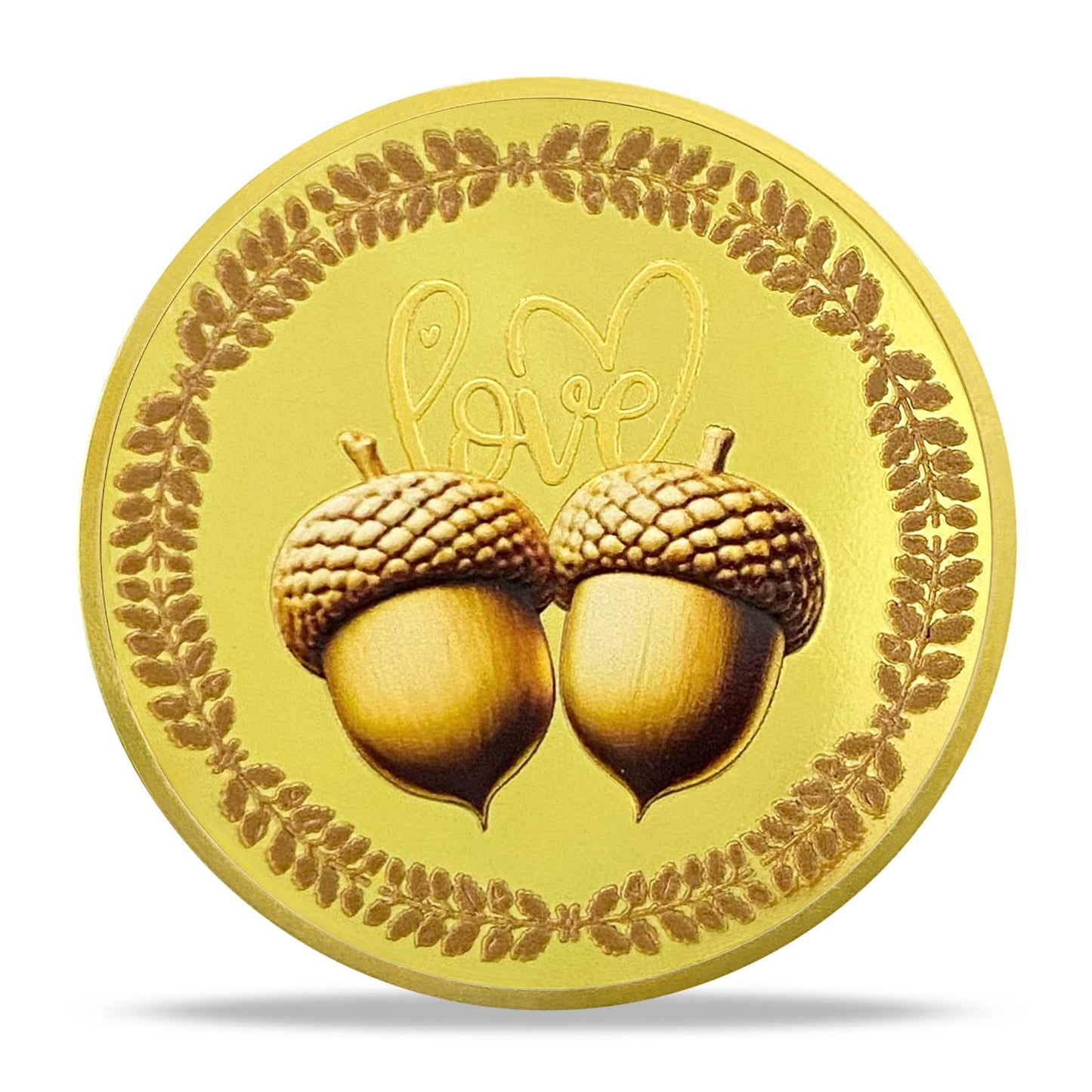 Anniversary coin sweet dove squirrel wedding chip medallion anniversary gift romantic coin mysite