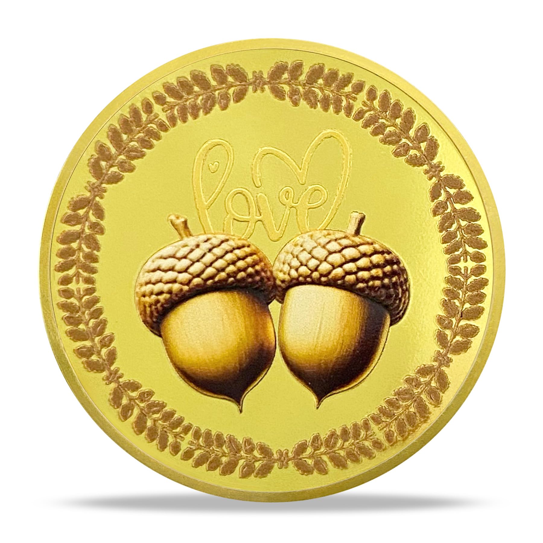 Anniversary coin sweet dove squirrel wedding chip medallion anniversary gift romantic coin mysite