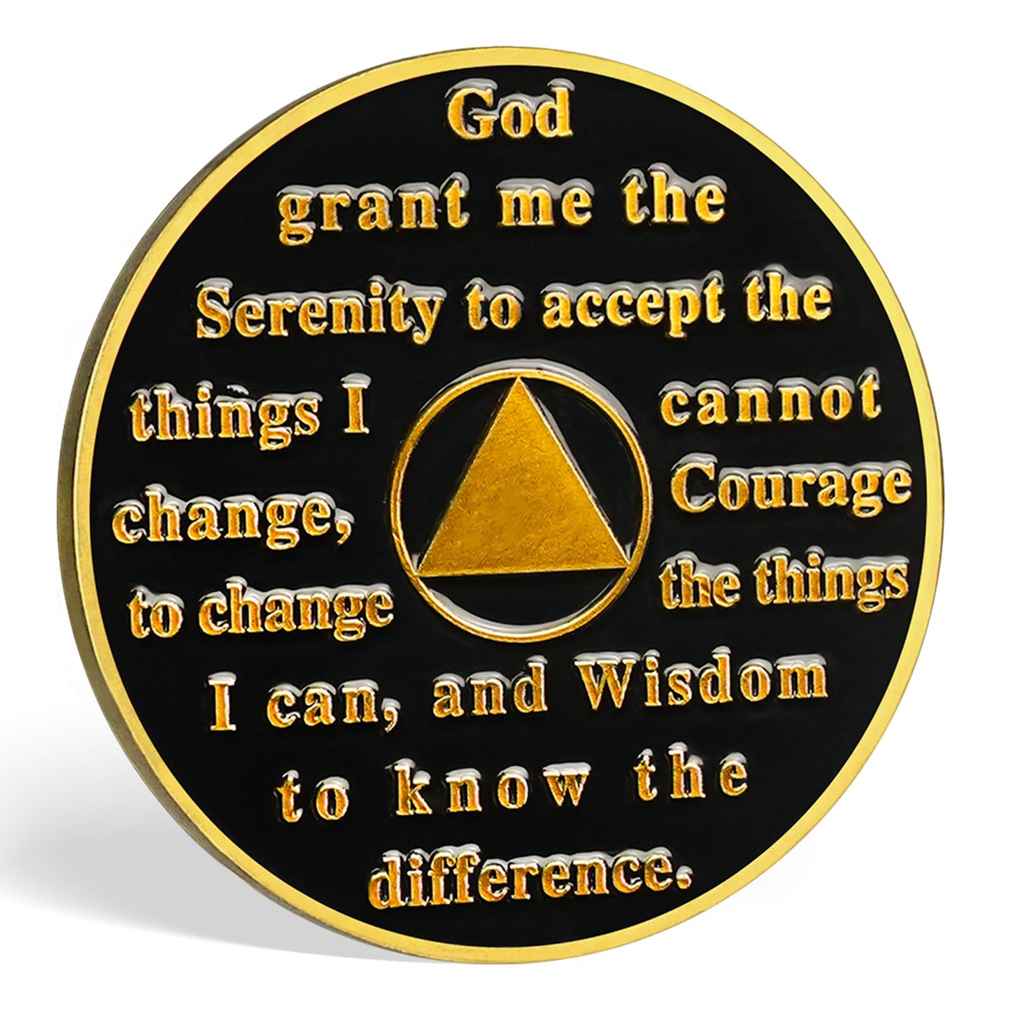 Personalized Powerful Woman Sobriety Coin mysite