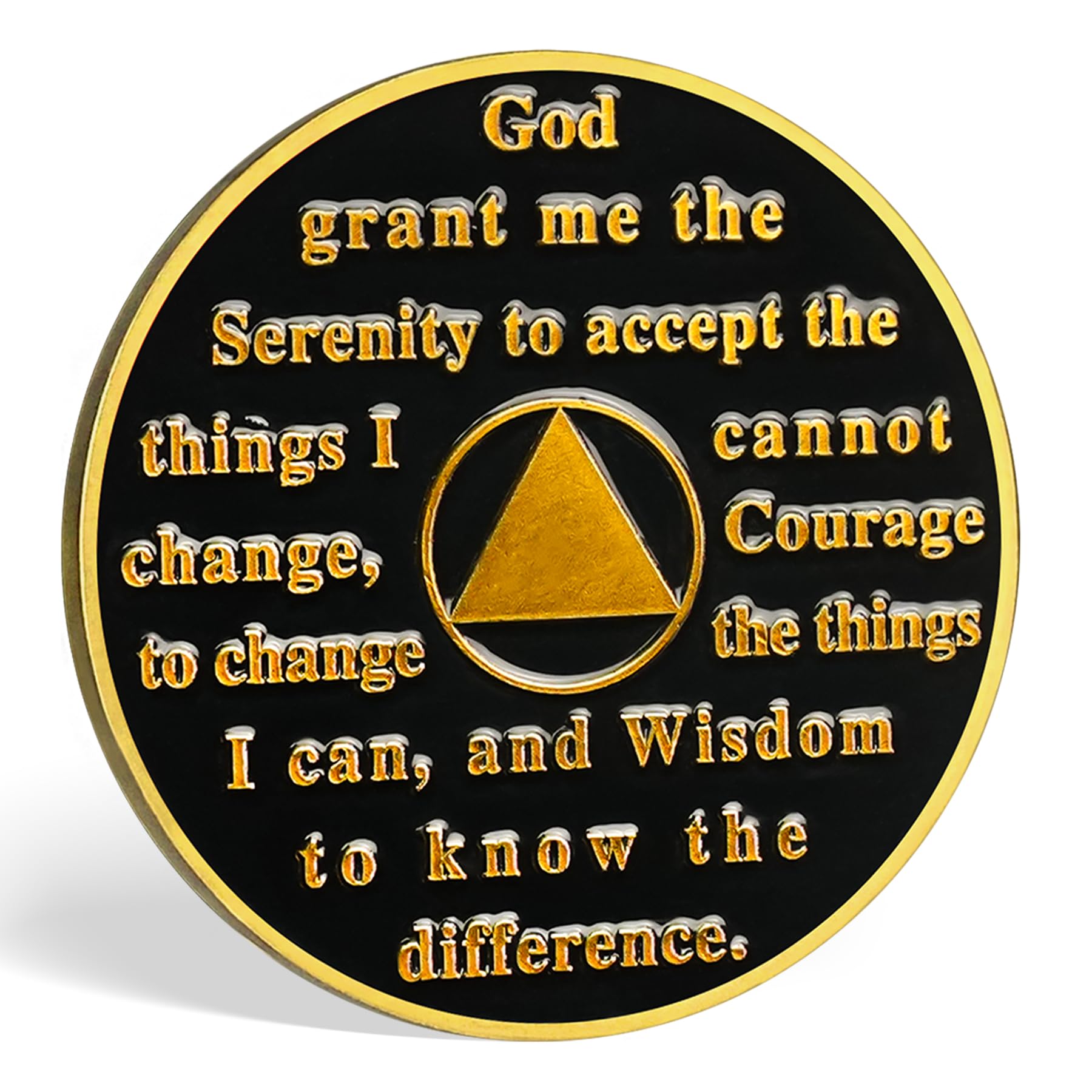 Personalized Powerful Woman Sobriety Coin mysite