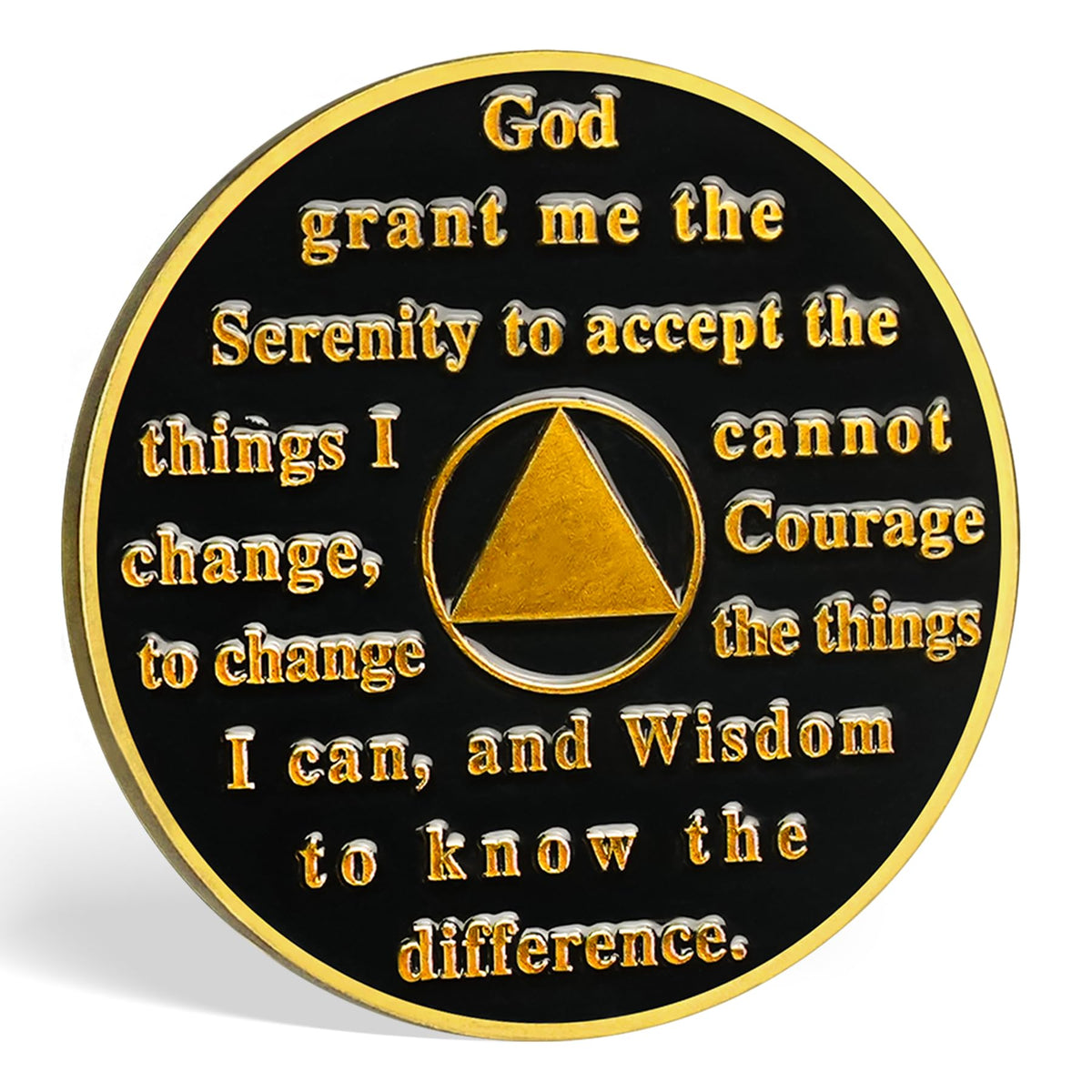 Personalized Powerful Woman Sobriety Coin mysite
