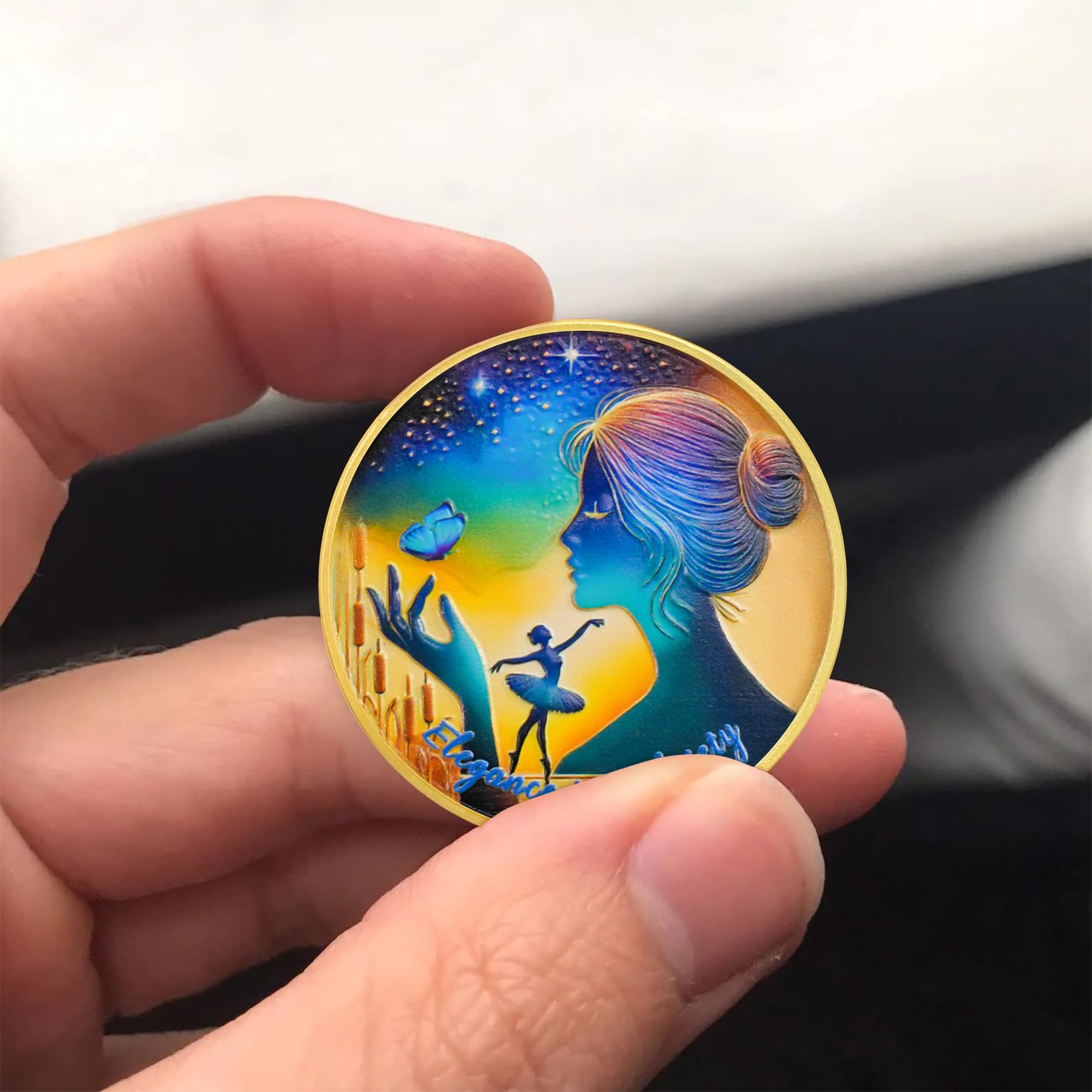 Elegance in Sobriety Coin for Women mysite