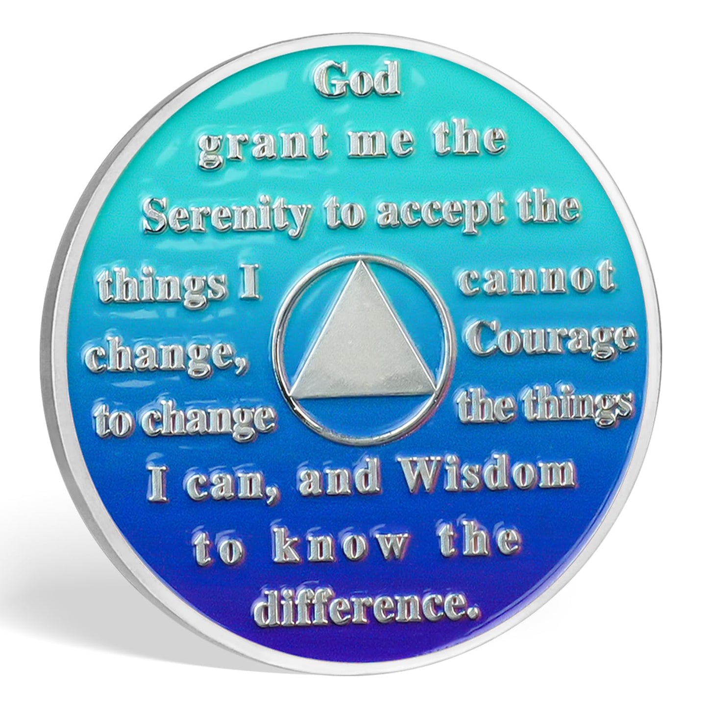 Butterfly Tree Design Serenity Prayer Recovery Coin mysite