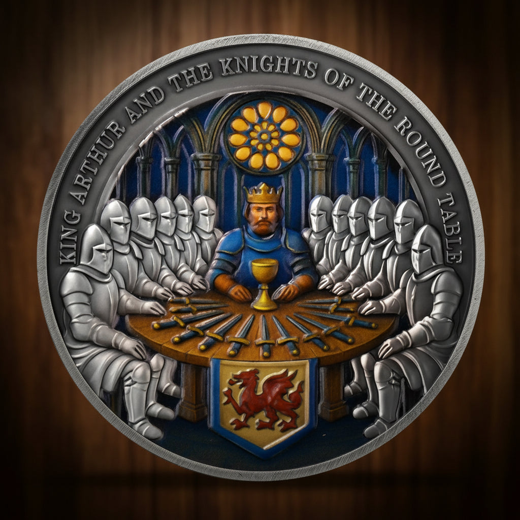 Knights' Roundtable Knights Templar Challenge Coin mysite