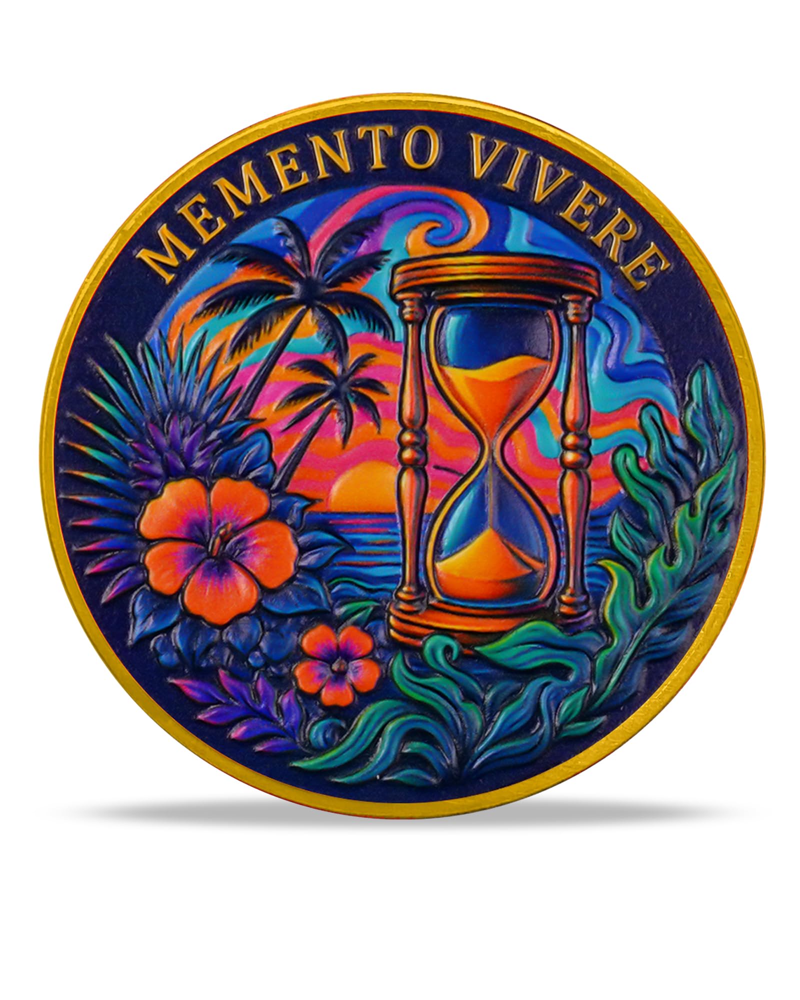 Memento Mori Coin Skull Challenge Coins Carpe Diem Coin mysite