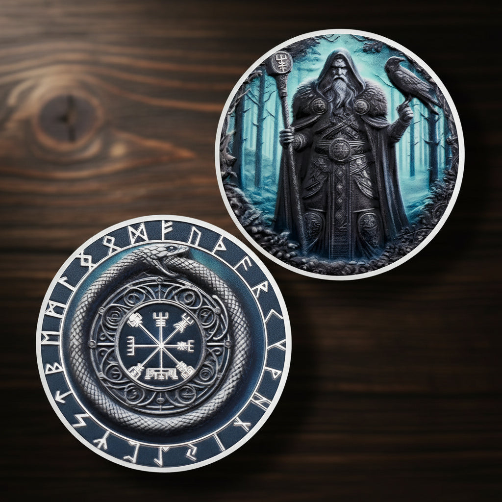 Freemasoner Viking Norse Mythology Challenge Coin mysite