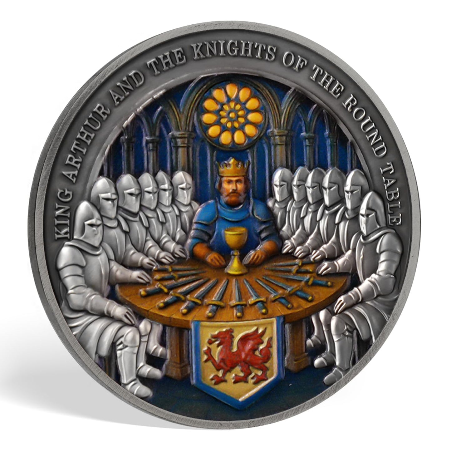 Knights' Roundtable Knights Templar Challenge Coin mysite
