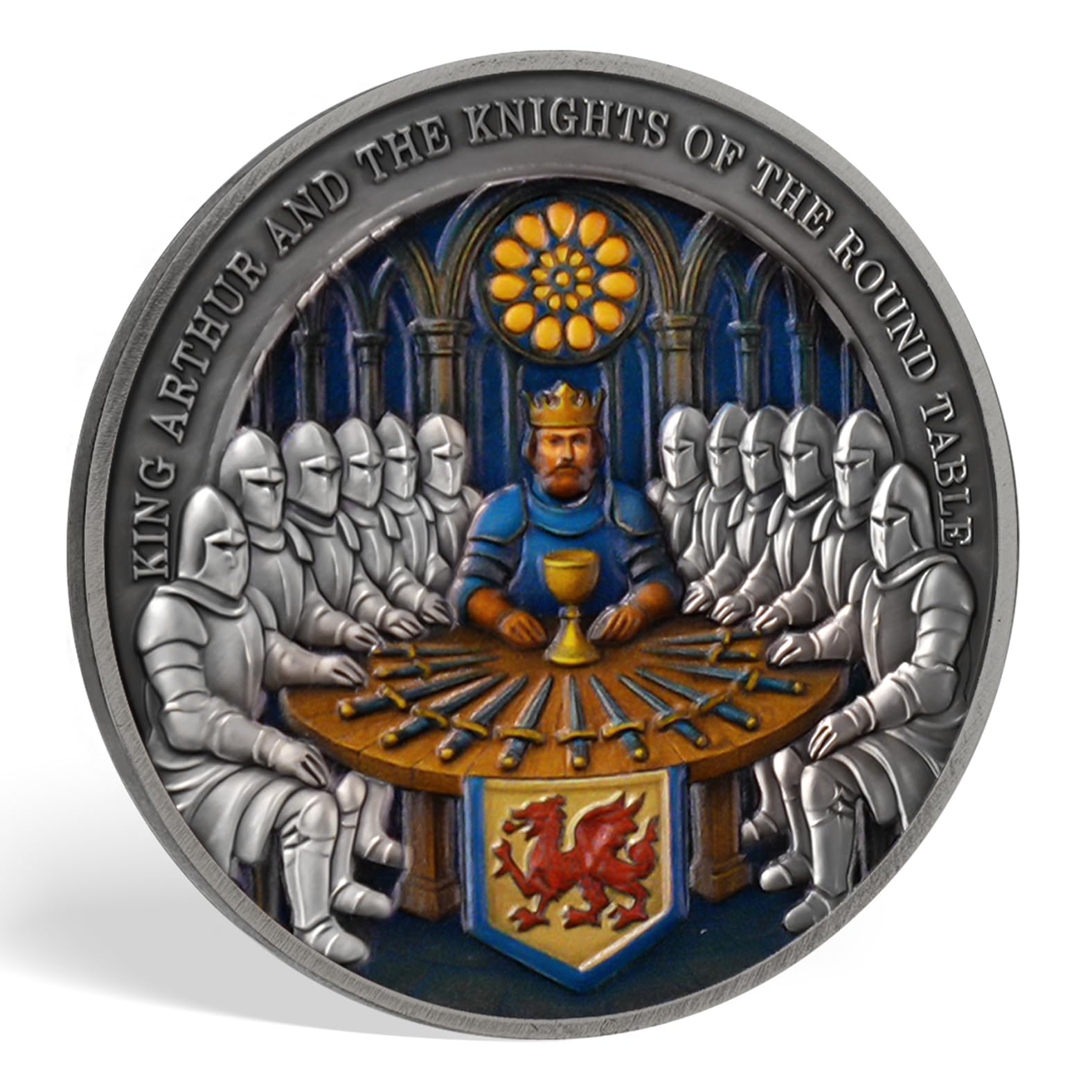 Knights' Roundtable Knights Templar Challenge Coin mysite