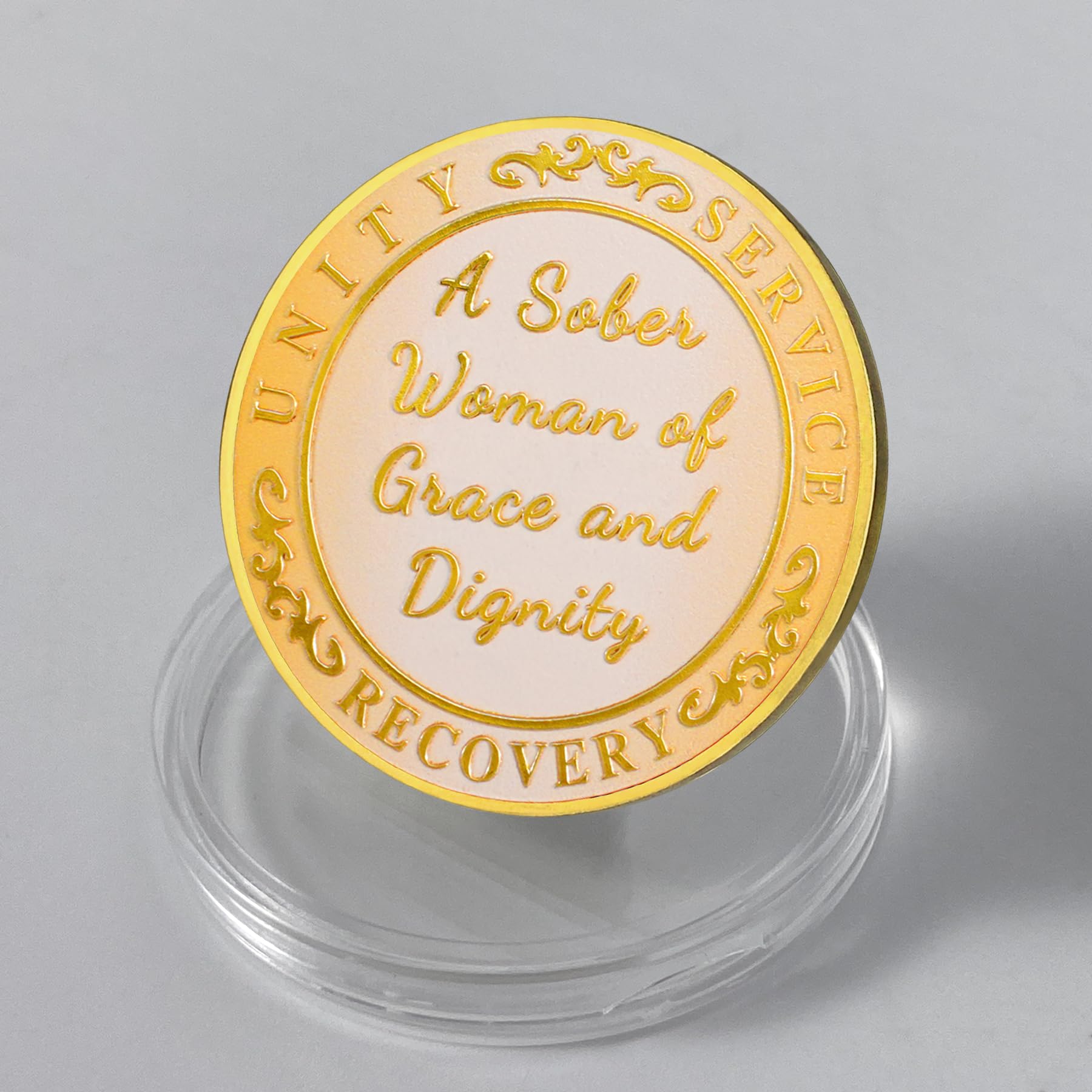 Elegance in Sobriety Coin for Women mysite