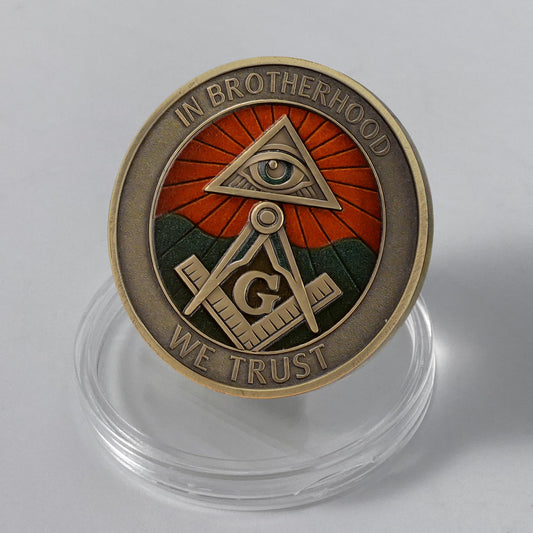 Fidelitas Veritas Fiat Lux Masonic Commemorative Coin mysite