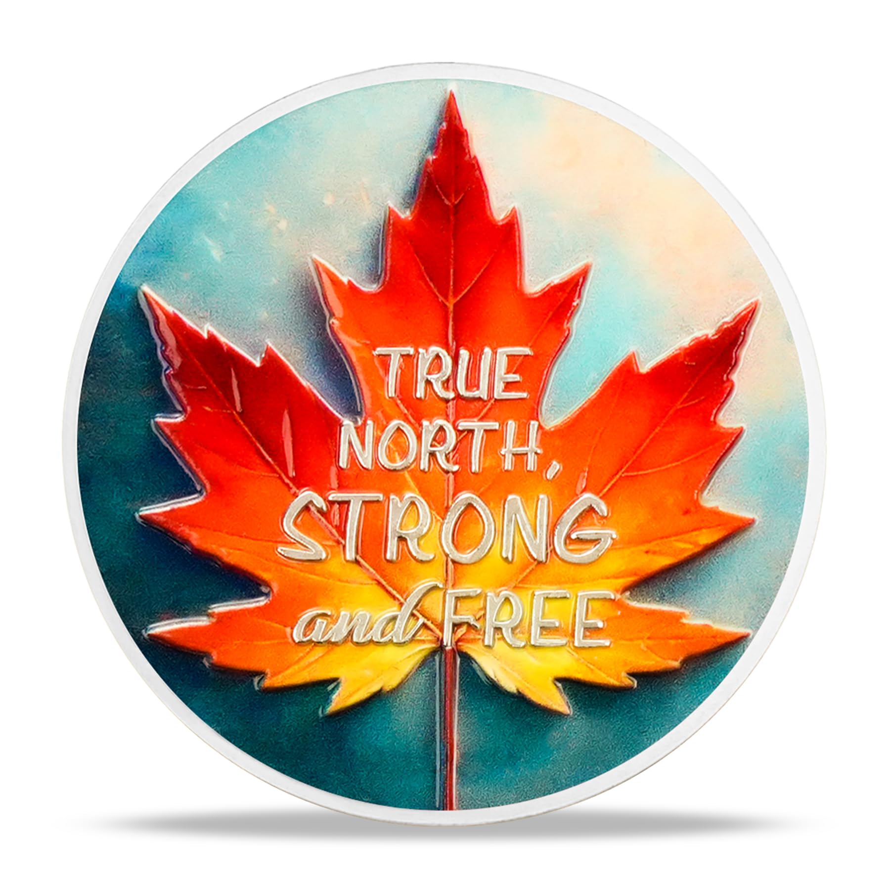 Canadian Parliament & Maple Leaf Challenge Coin mysite