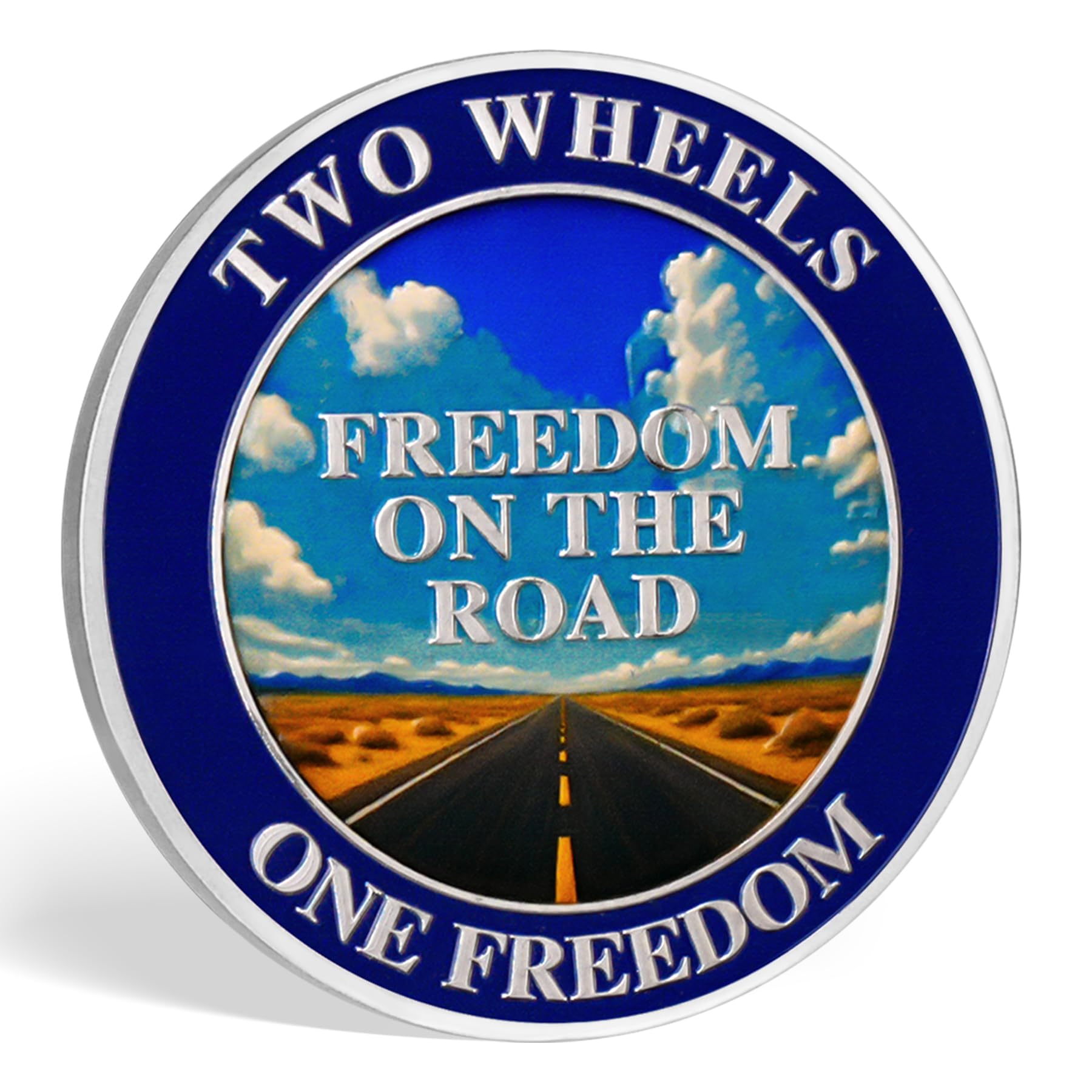 Freedom Motorcycle Challenge Coin mysite