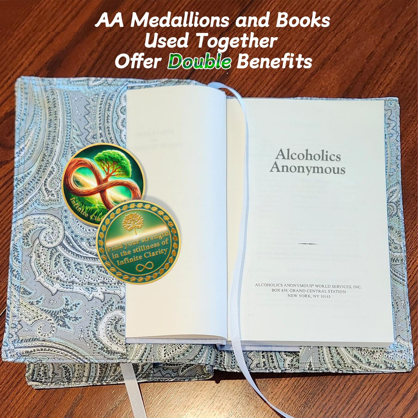 Addiction Recovery Infinite Growth Tree of Life Sobriety Coins mysite