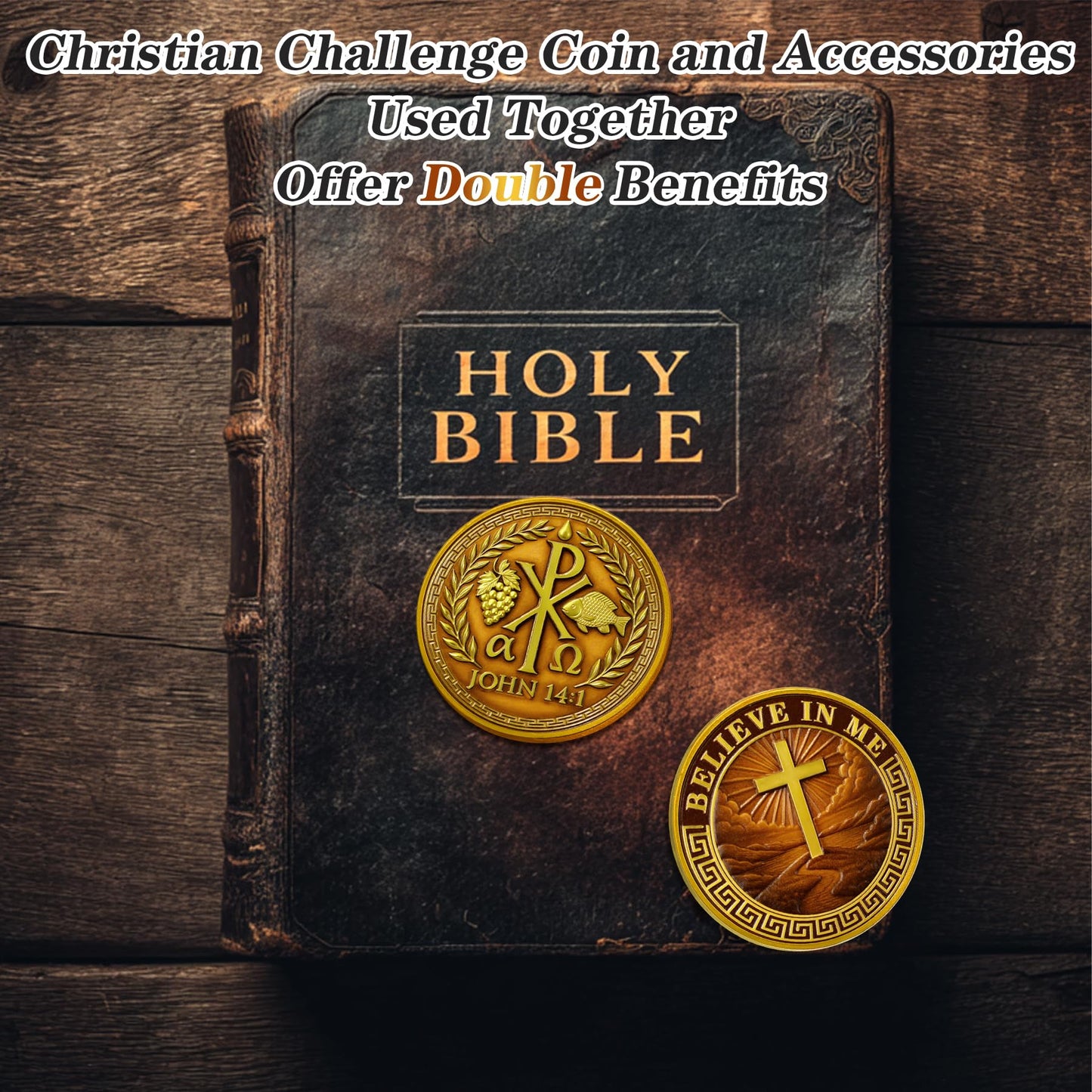 Chi-Rho Christian Challenge Coin mysite