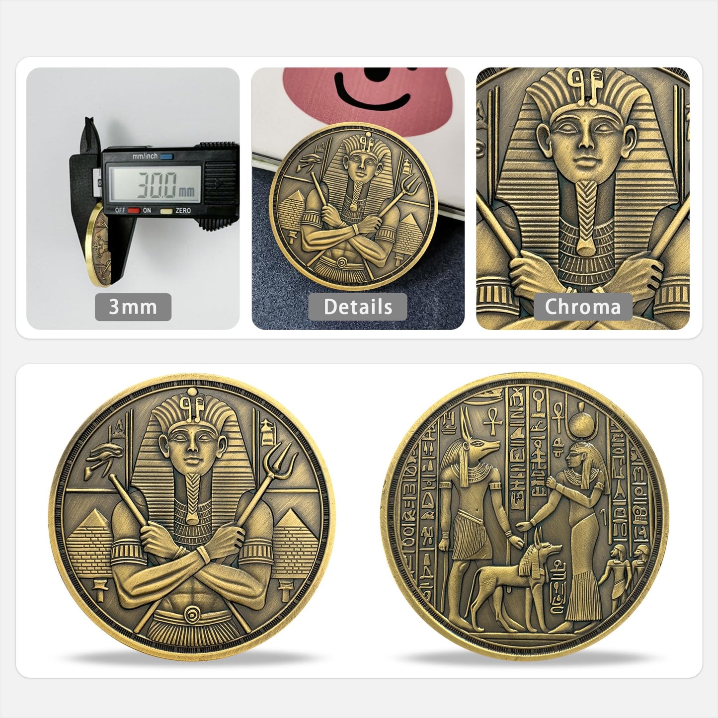 Anubis and Ancient Egyptian Religious Coin mysite