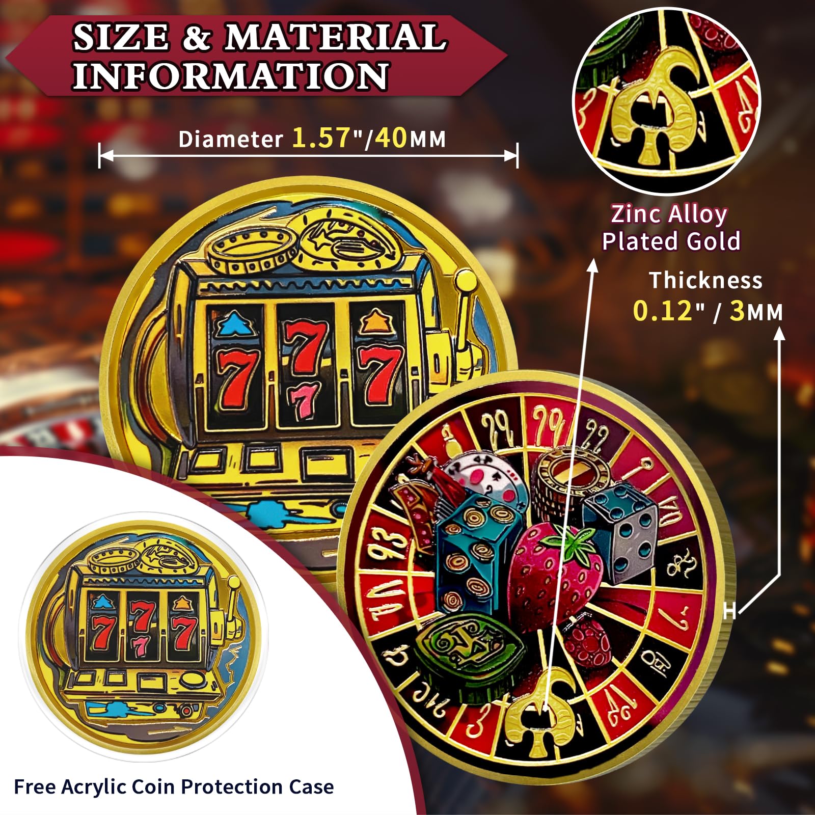 Unique Roulette Casino Lucky Coin mysite