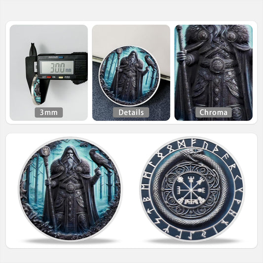 Freemasoner Viking Norse Mythology Challenge Coin mysite