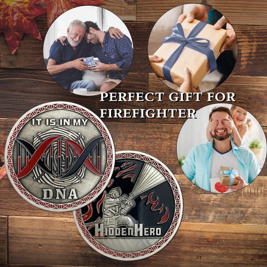 First Responder Hidden Hero Fireman Commemorativer Coins mysite
