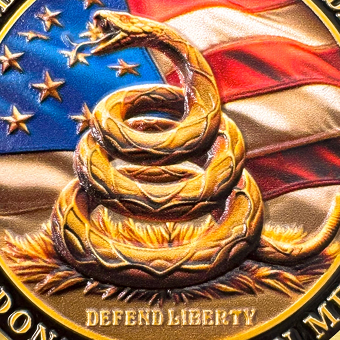Patriotic Military Challenge Coin mysite